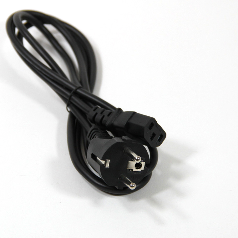 

Кабель питания Schuko (Euro)(M)-IEC-320-C13, 1.8м, черный