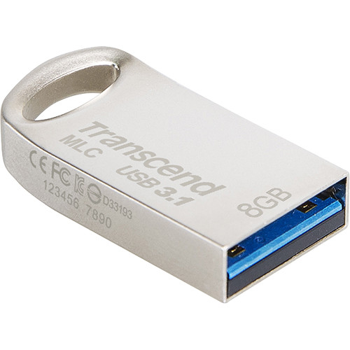 

Флешка 8Gb USB 3.1 Transcend JetFlash 720S 8Gb, серебристый (TS8GJF720S), JetFlash 720S 8Gb