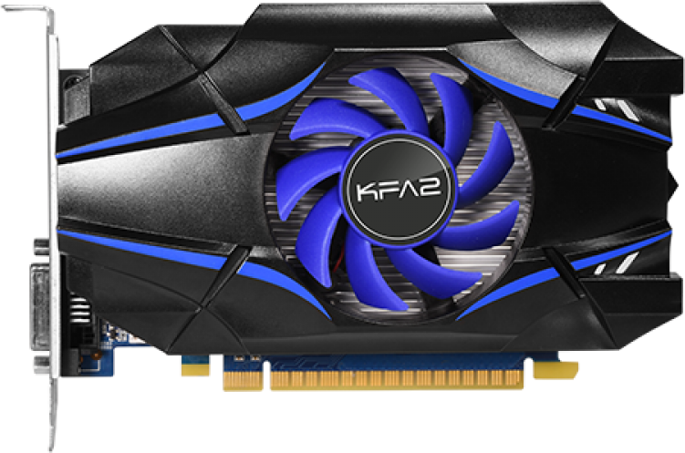 

Видеокарта KFA2 NVIDIA GeForce GT 1030, 2Gb DDR5, 64 бит, PCI-E, DVI, HDMI, Retail (30NPH4HVQ4SK)