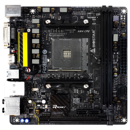 Материнская плата Biostar B350GTN, SocketAM4, AMD B350, mini-ITX