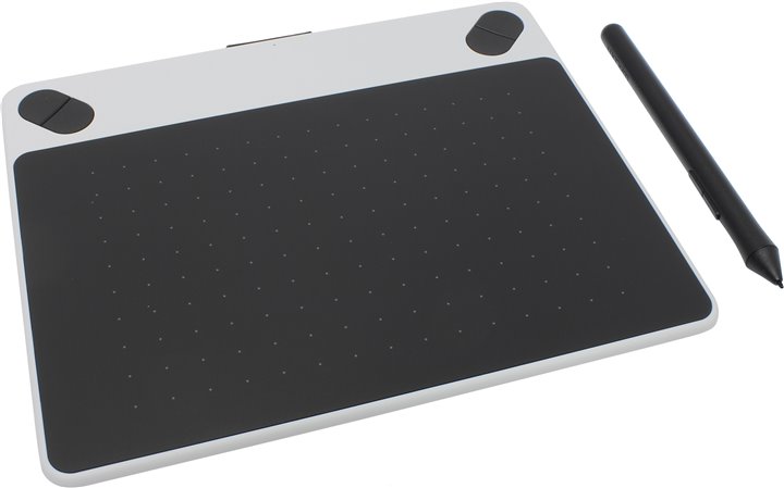 Графический планшет Wacom Intuos Draw Pen S, черный/белый (CTL-490DW-N)