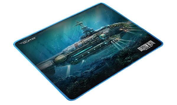 

Коврик для мыши Qumo Nautilus, игровой, 280x230x3мм, принт (23174), Nautilus