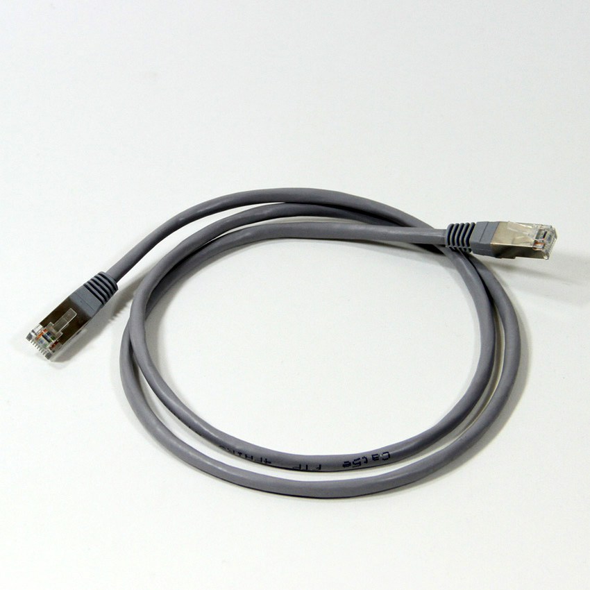 Патч-корд FTP кат5e 1м RJ45-RJ45 серый TELECOM NA102-FTP-C5E-1MNA102_FTP_GREY_1M 350₽