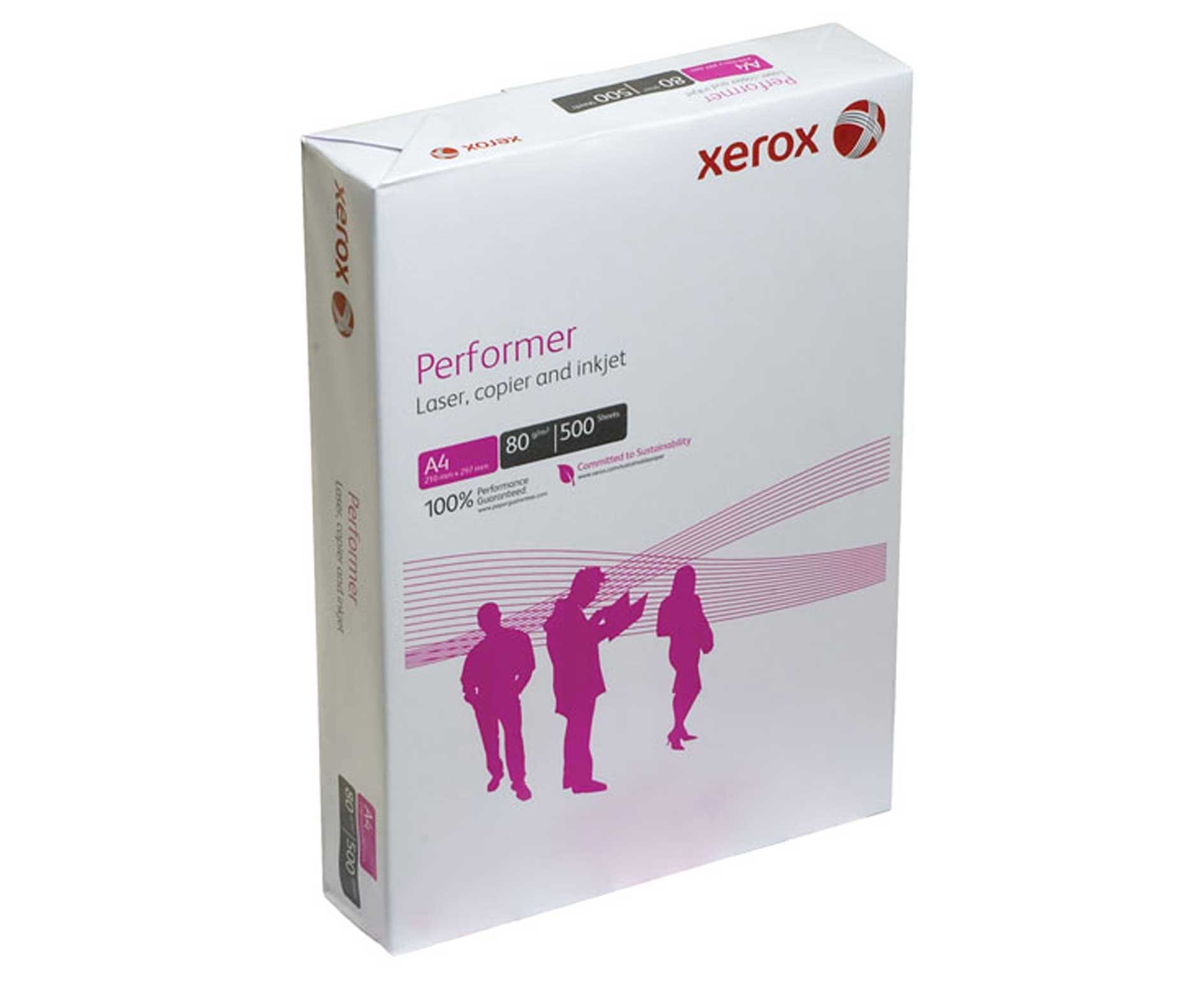 

Бумага A4 80 г/м² 500 листов, 91%, 104 мкм, 146% CIE Xerox Performer (003R90649), Performer