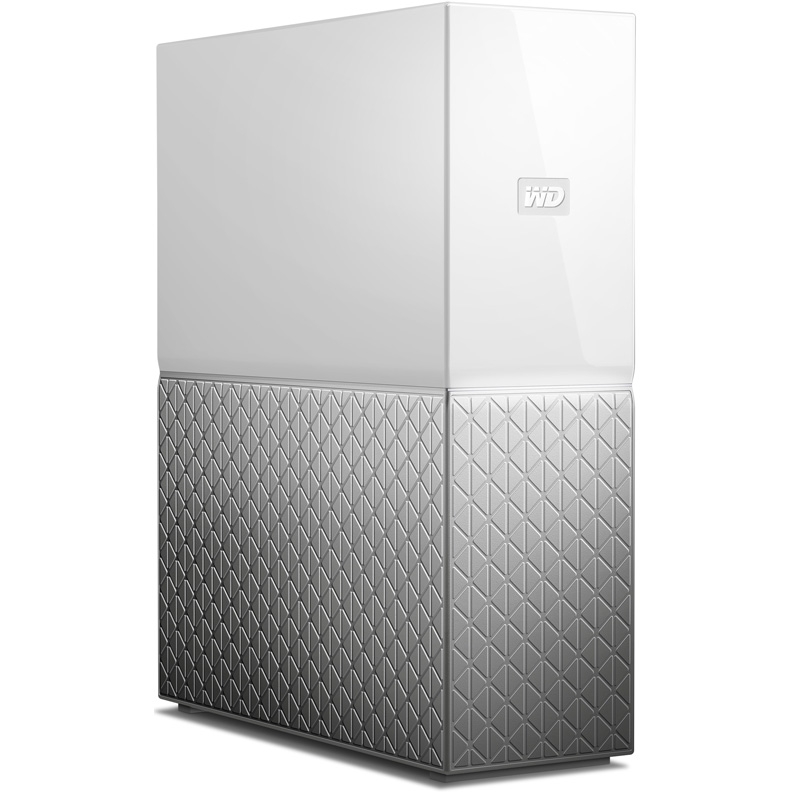 

Сетевой накопитель (NAS) Western Digital My Cloud Home, 4Tb (1шт. HDD), слоты 1x3.5" SATA 6Gb/s, 1x1 Гбит/с, 1xUSB 3.0, (WDBVXC0040HWT-EESN), Белый, My Cloud Home