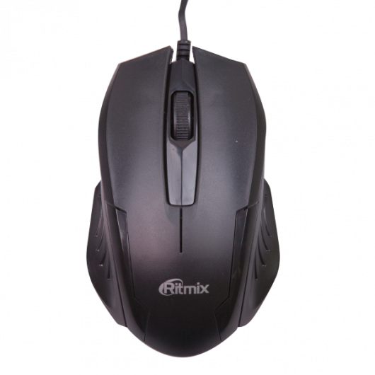 

Мышь проводная Ritmix ROM-300, 800dpi, оптическая светодиодная, USB, черный, ROM-300