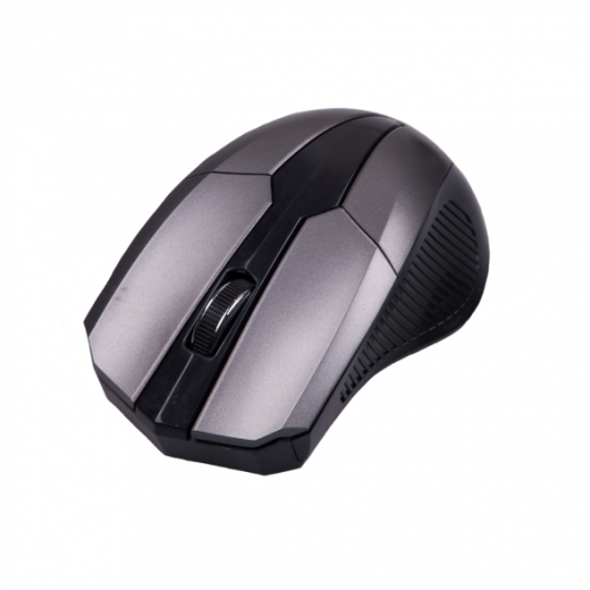 Мышь беспроводная Ritmix RMW-560, 1000dpi, оптическая светодиодная, USB, черный/серый