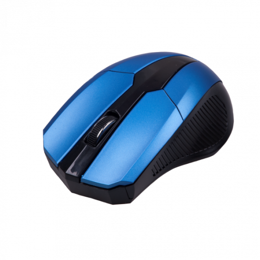 Мышь беспроводная Ritmix RMW-560, 1000dpi, оптическая светодиодная, USB, черный/синий
