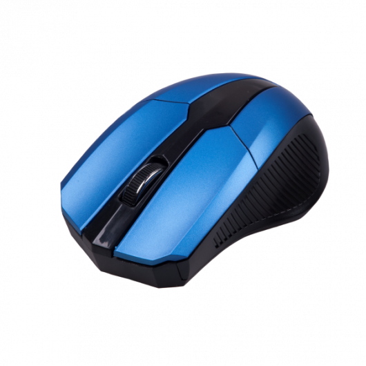 

Мышь беспроводная Ritmix RMW-560, 1000dpi, оптическая светодиодная, USB, черный/синий, RMW-560