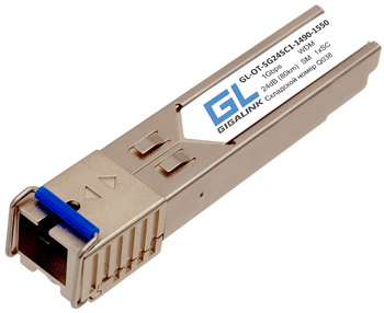 

Модуль SFP Nikomax (Gigalink) GL-3080T, 80км, SC, 24 дБА, Tx:1490 нм, Rx:1550 нм, 1 Гбит/с, SM, WDM (GL-OT-SG24SC1-1490-1550), GL-3080T