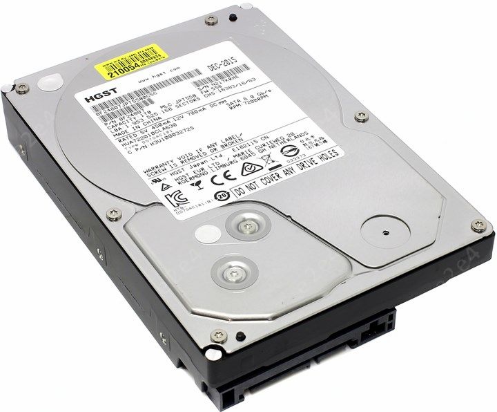 Жесткий диск (HDD) HGST 1Tb Ultrastar A7K2000, 3.5", 7.2K, 32Mb, SATA3 (HUA722010CLA630)