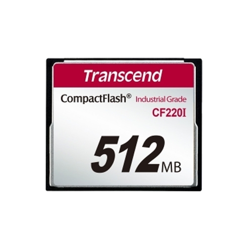 Карта памяти промышленная 512Mb CompactFlash Transcend Industrial Grade CF220I 220X (TS512MCF220I)