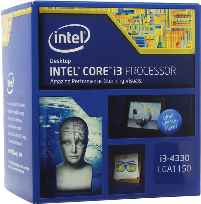 Процессор Intel Core i3-4330 BOX