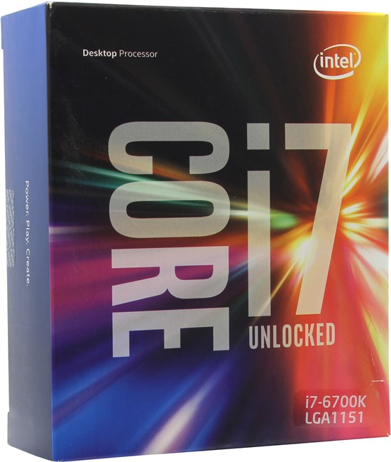 Процессор Intel Core i7-6700K BOX (без кулера)