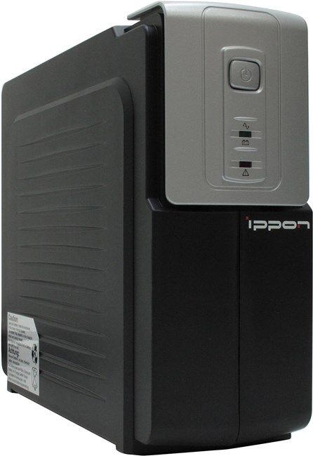 ИБП Ippon Back Office 400, 400 VA, 200 Вт, черный (74262)