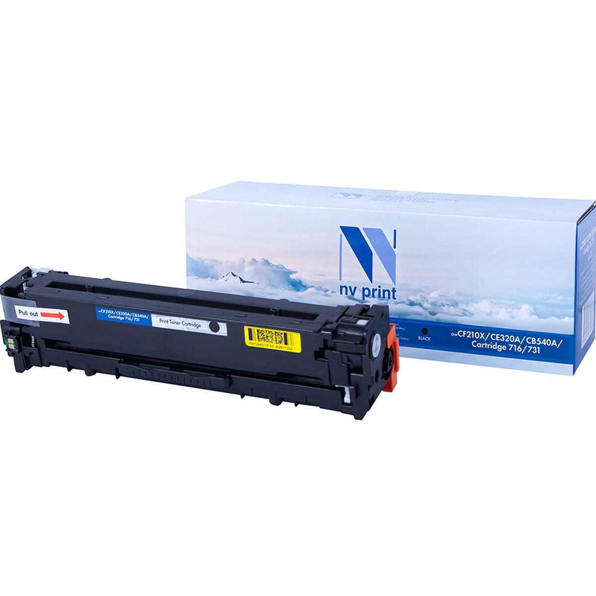

Картридж лазерный NV Print NV-CF210X/CE320A/CB540A (131X/128A/125A/716/731/CF210X/CE320A/CB540A/1980B002/6272B002), черный, 2200 страниц, совместимый, для LJ Color Pro M251n/M251nw/M276n/M276nw/CP1525n/CP1525nw/CM1415fn/CM1415fnw/CP1215/CM1312/CM1312nfi/C