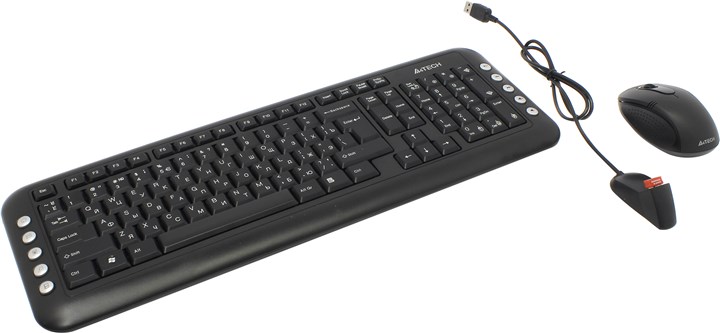 Клавиатура + мышь A4Tech 7200N