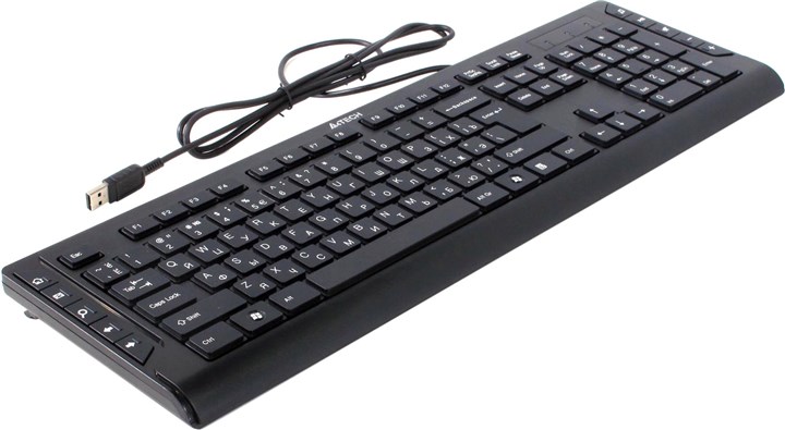 Клавиатура A4Tech KD-600, USB, черный