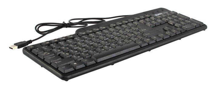 

Клавиатура Sven Basic 301, мембранная, USB, черный