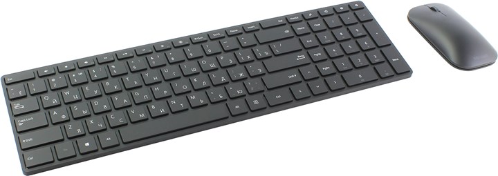Клавиатура + мышь Microsoft Designer, беспроводной, Bluetooth, черный (7N9-00018)