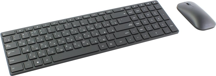

Клавиатура + мышь Microsoft Designer, беспроводной, Bluetooth, черный (7N9-00018), Designer