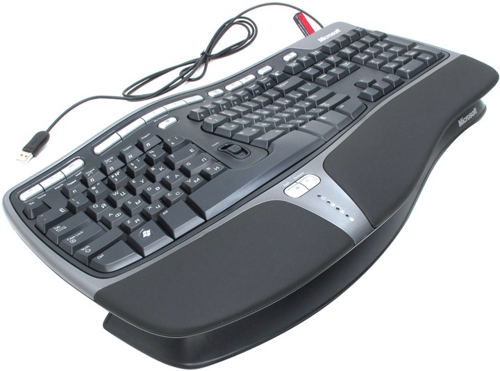 Клавиатура Microsoft Natural Ergonomic Keyboard 4000 Black USB