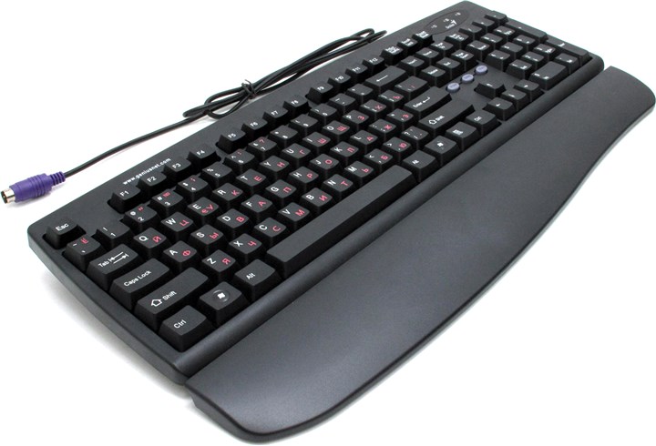 Клавиатура Genius KB-06X Ergo PS/2 Black.
