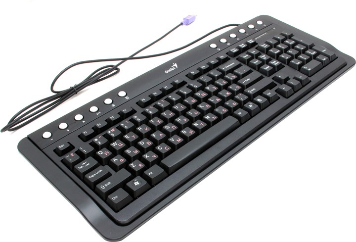 Клавиатура Genius KB-220 Black PS/2