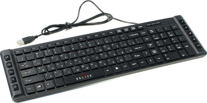 Клавиатура Oklick 530 S Optical Mouse Black USB