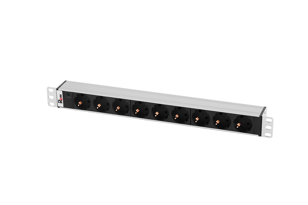 

Блок розеток (PDU) Rem R-10-9S-I-440-Z, 1U, кол-во розеток:9 (9xЕвро), 10А, черный/серебристый (30112226902), R-10-9S-I-440-Z