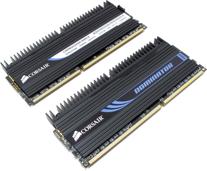 Комплект DDR3 8Gb (2x4Gb), 1600MHz (CMP8GX3M2A1600C9) купить в Барнауле в интернет-магазине e2e4