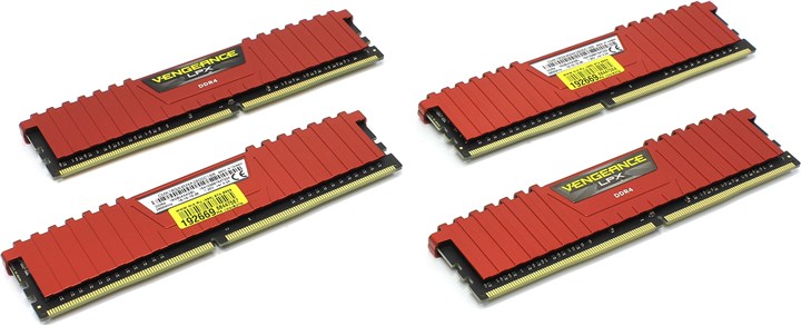Комплект памяти DDR4 DIMM 16Gb 2800MHz Corsair (CMK16GX4M4A2800C16) купить в Барнауле в интернет-магазине e2e4