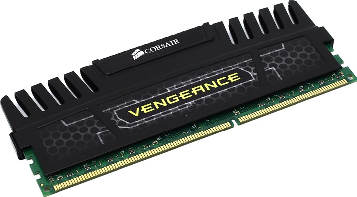 

Память DDR3 DIMM 4Gb, 1600MHz, CL9, 1.5 В, Corsair, Vengeance (CMZ4GX3M1A1600C9), CMZ4GX3M1A1600C9