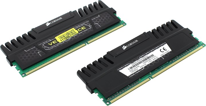

Комплект памяти DDR3 DIMM 8Gb (2x4Gb), 1600MHz, CL9, 1.5V Corsair Vengeance (CMZ8GX3M2A1600C9), CMZ8GX3M2A1600C9