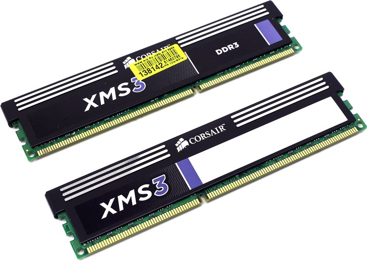 DDR3 DIMM 16Gb 2x8Gb 1333MHz Corsair CMX16GX3M2A1333C9 290884 e2e4
