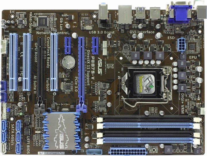 ASUS P8B75 V Socket1155 Intel B75 ATX 279104 e2e4
