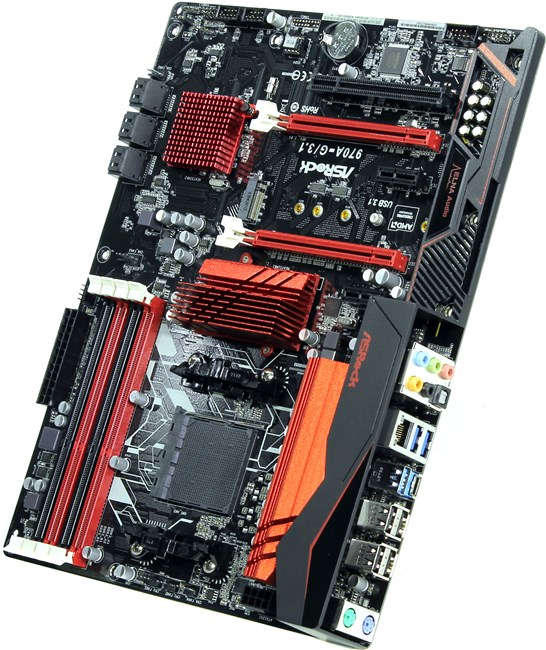 Материнская плата ASRock 970A-G/3.1, SocketAM3+, AMD 970, ATX