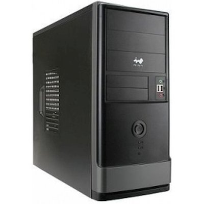 Корпус INWIN EAR002, ATX, Midi-Tower, черный/серый, 450 Вт (6121709)