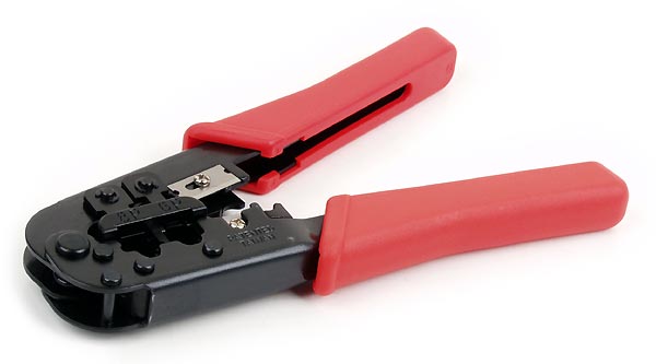 

Клещи обжимные (кримпер) Hyperline HT-568, RJ-45/12/11, HT-568