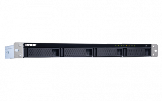 

Сетевой накопитель (NAS) QNAP TS-431XeU-2G, слоты 4x2.5"/3.5" SATA3, 2x1 Гбит + 10 Гбит/с SFP+, 4xUSB 3.X, AL-314/4x1.7GHz, DDR3 2Gb, 240W, 1U, (TS-431XeU), TS-431XeU-2G