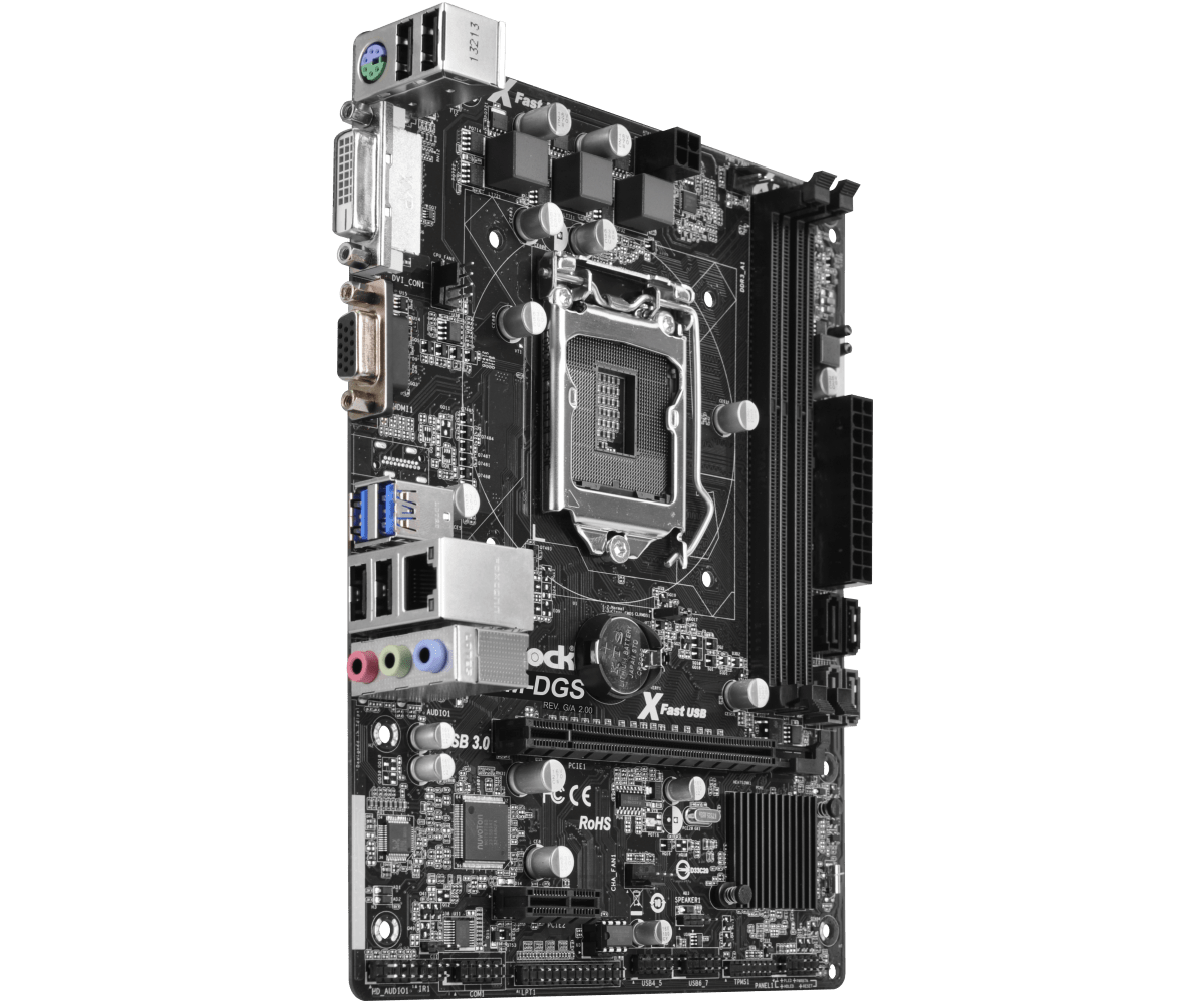 ASRock H81M DGS Socket1150 Intel H81 mATX 595443 e2e4