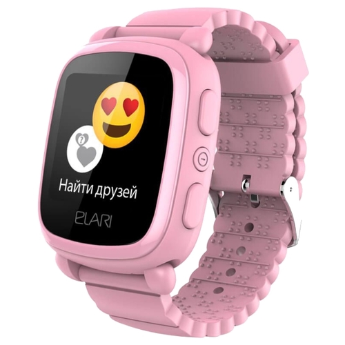 Умные часы детские Elari KidPhone 2, розовый
