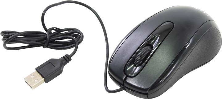 

Мышь проводная Oklick 205M Black USB, 800dpi, оптическая светодиодная, USB, черный, 205M Black USB