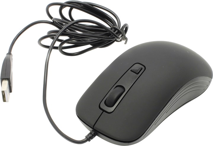 

Мышь проводная Oklick 155M Optical mouse Black USB, 1600dpi, 155M Optical mouse Black USB