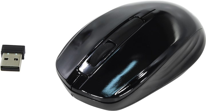 

Мышь беспроводная Oklick 475MW Black USB, 1200dpi, оптическая светодиодная, USB, черный, 475MW Black USB