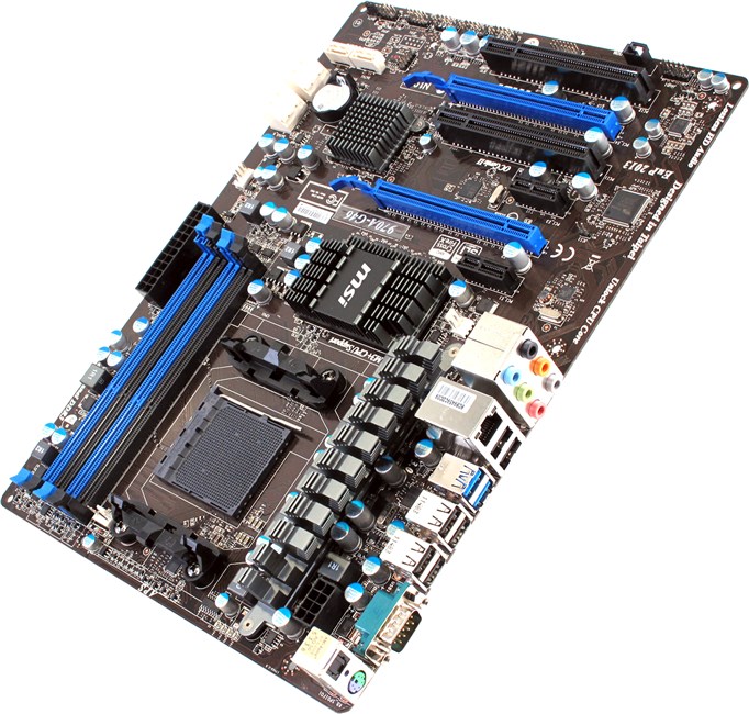Материнская плата MSI 970A-G46, SocketAM3+, AMD 970, ATX