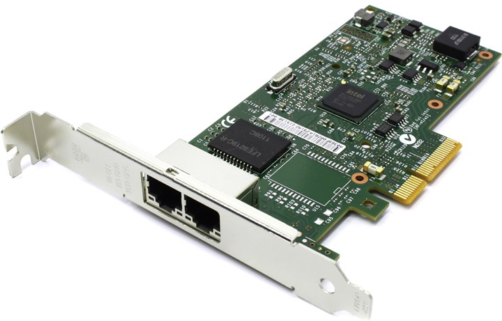 Сетевая карта Intel I350-T2V2, 2xRJ-45, 1 Гб/с (I350T2V2BLK 936711/936714)