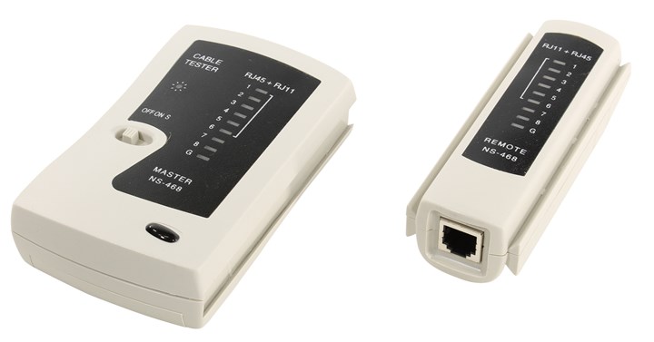 Тестер кабельный 5bites LY-CT005, RJ-45/12/11