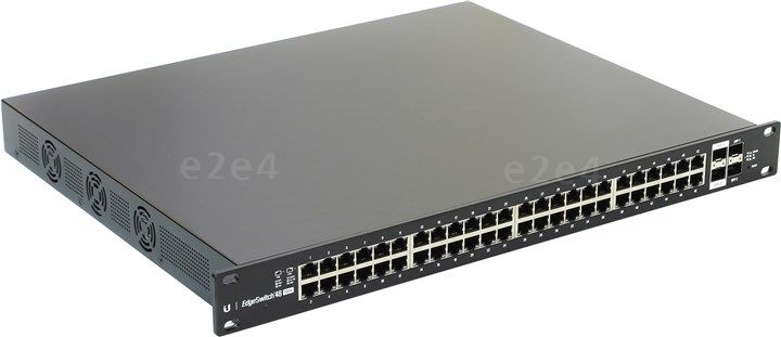 

Коммутатор Ubiquiti EdgeSwitch ES-48-500W, 48UTP 10/100/1000Mbps PoE+, 2SFP, 2SFP+, EdgeSwitch ES-48-500W