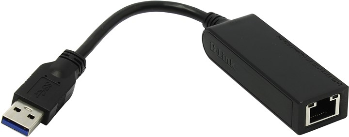 

Сетевая карта D-link DUB-1312, 1xRJ-45, 1 Гбит/с, USB 3.0, DUB-1312